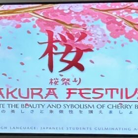 ラサール大学の日本のお祭りSAKURA FESTIVALで日本の歌を披露！
