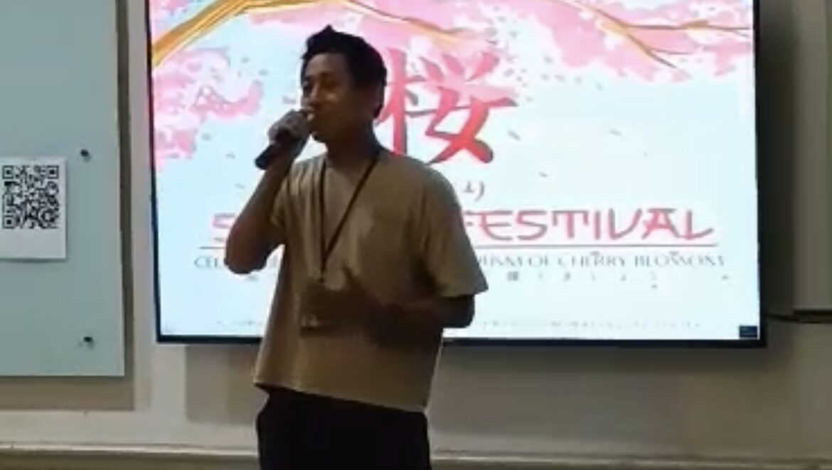 無茶振りされて、ラサール大学生の前で日本の歌を披露した話【in SAKURA FESTIVAL】