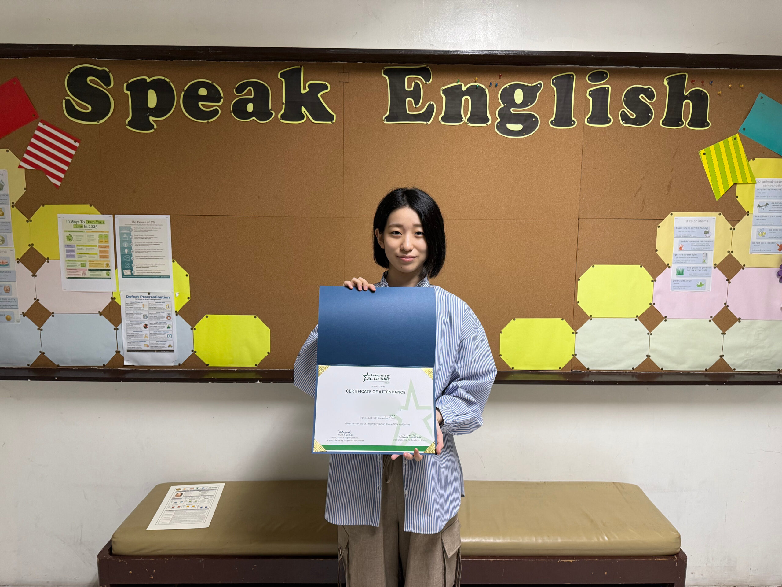 【フィリピン留学LSLC口コミ体験談】20歳 / 大学生 / ESL Intensiveコース / 4週間