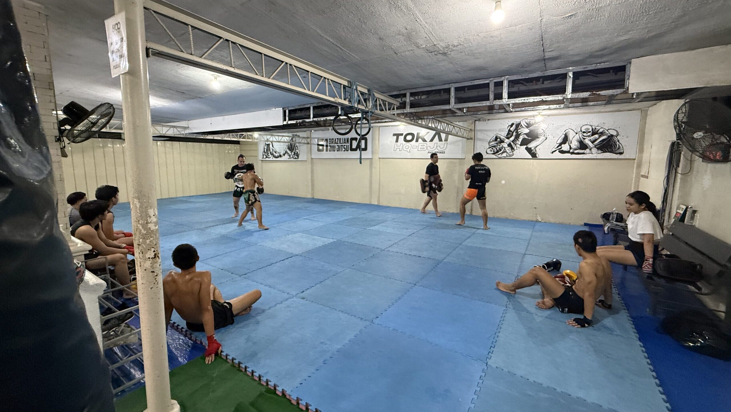 韓国人生徒たちとムエタイ体験 in Bacolod