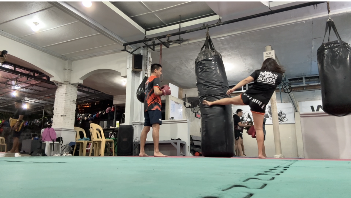 韓国人生徒たちとムエタイ体験 in Bacolod