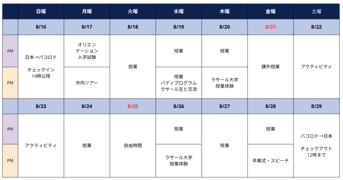 【履歴書に書ける体験】現地の大学生バディ&全国の仲間と創る、本気の海外大学プログラム2週間・4週間