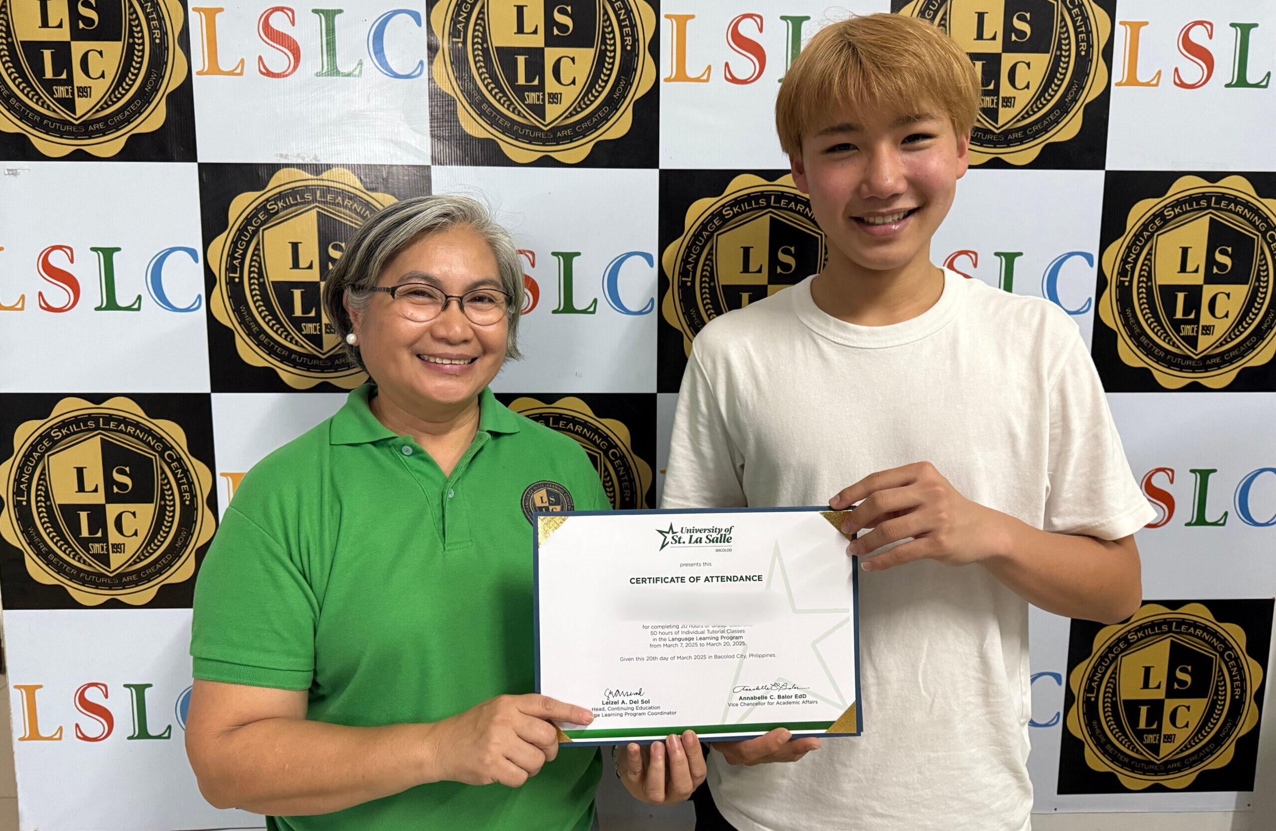 【フィリピン留学LSLC口コミ体験談】18歳 / 大学生 / ESL Intensiveコース / 2週間